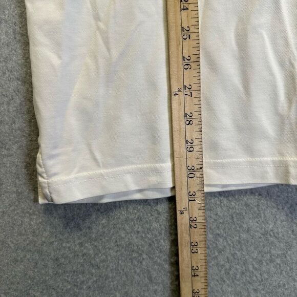 Travis Mathew Men’s Size XL Performance Stretch Polo Shirt White Short Sleeve - Picture 2 of 9